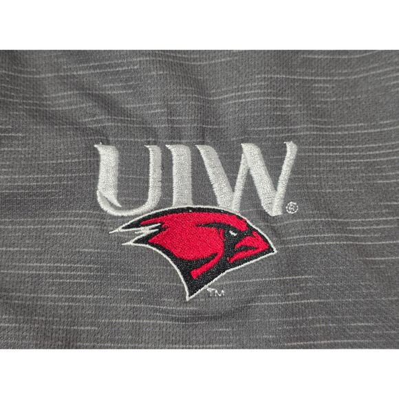 Adidas University Incarnate Word UIW Cardinals short sleeve polo shirt - large - Picture 3 of 6